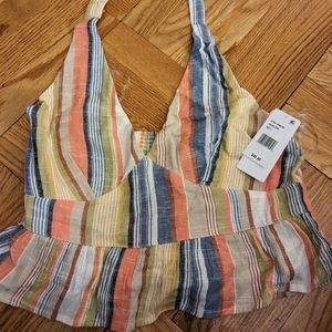 BRAND NEW - HURLEY halter top